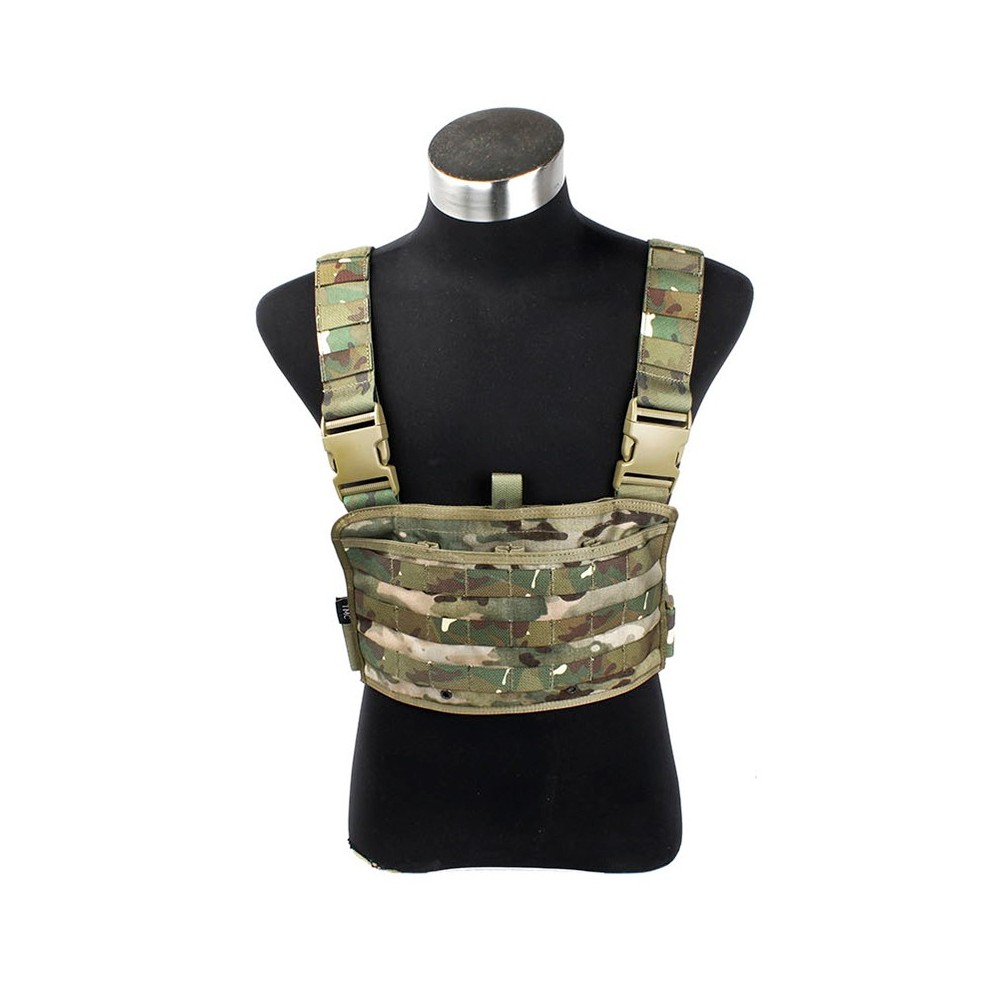 TMC Low Profile Modular Chest Rig (Multicam)