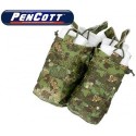 TMC Open Top Stacker Double Mag Pouch