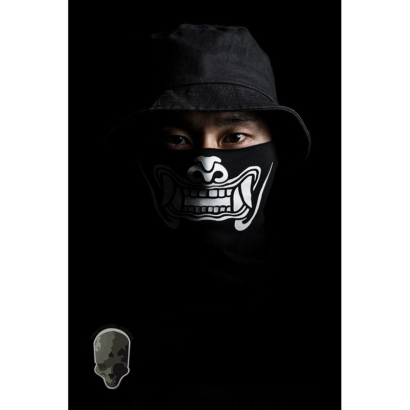 TMC Multi Function Ghost Skull Head Wrap (Black)