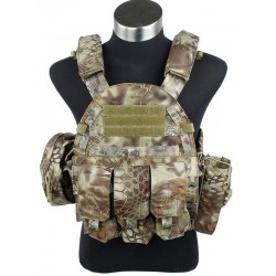 TMC MP94A Modular Plate Tactical Vest with Pouch