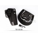 FMA Quarters Combat Holster for 1911 (Black)