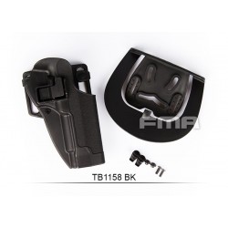 FMA Quarters Combat Holster for M9 (Black)