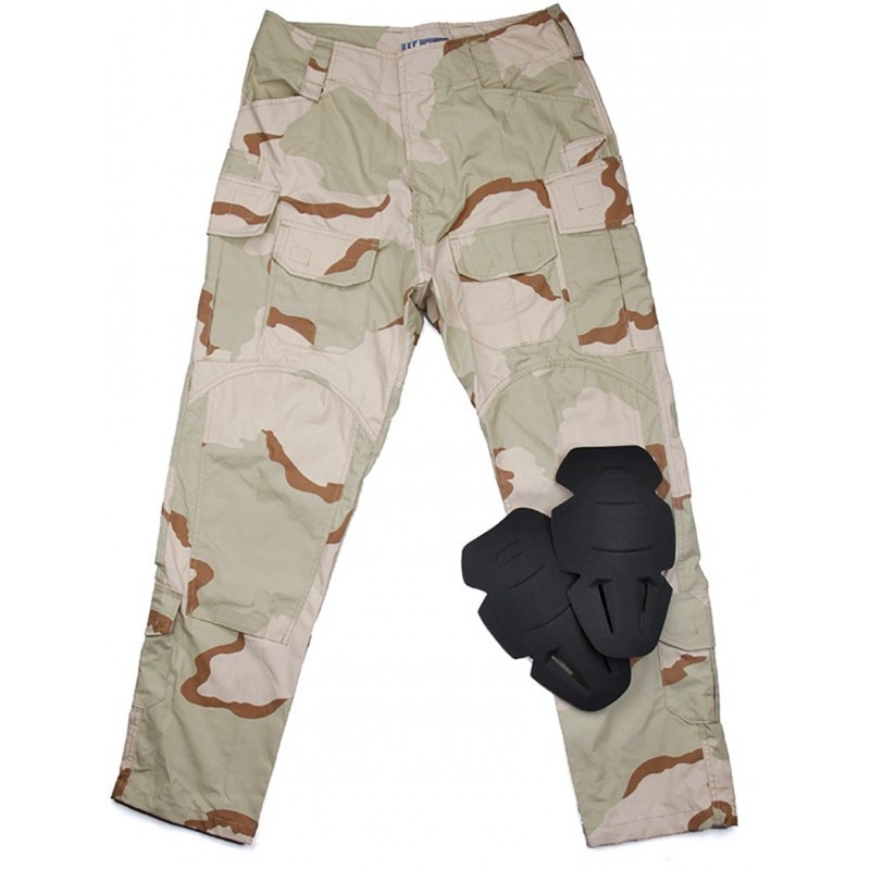 3 color desert camo pants