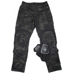 TMC Gen3 Combat Trouser with Knee Pads (Multicam Black)