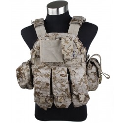TMC MP94A Modular Plate Tactical Vest with Pouch (AOR1)