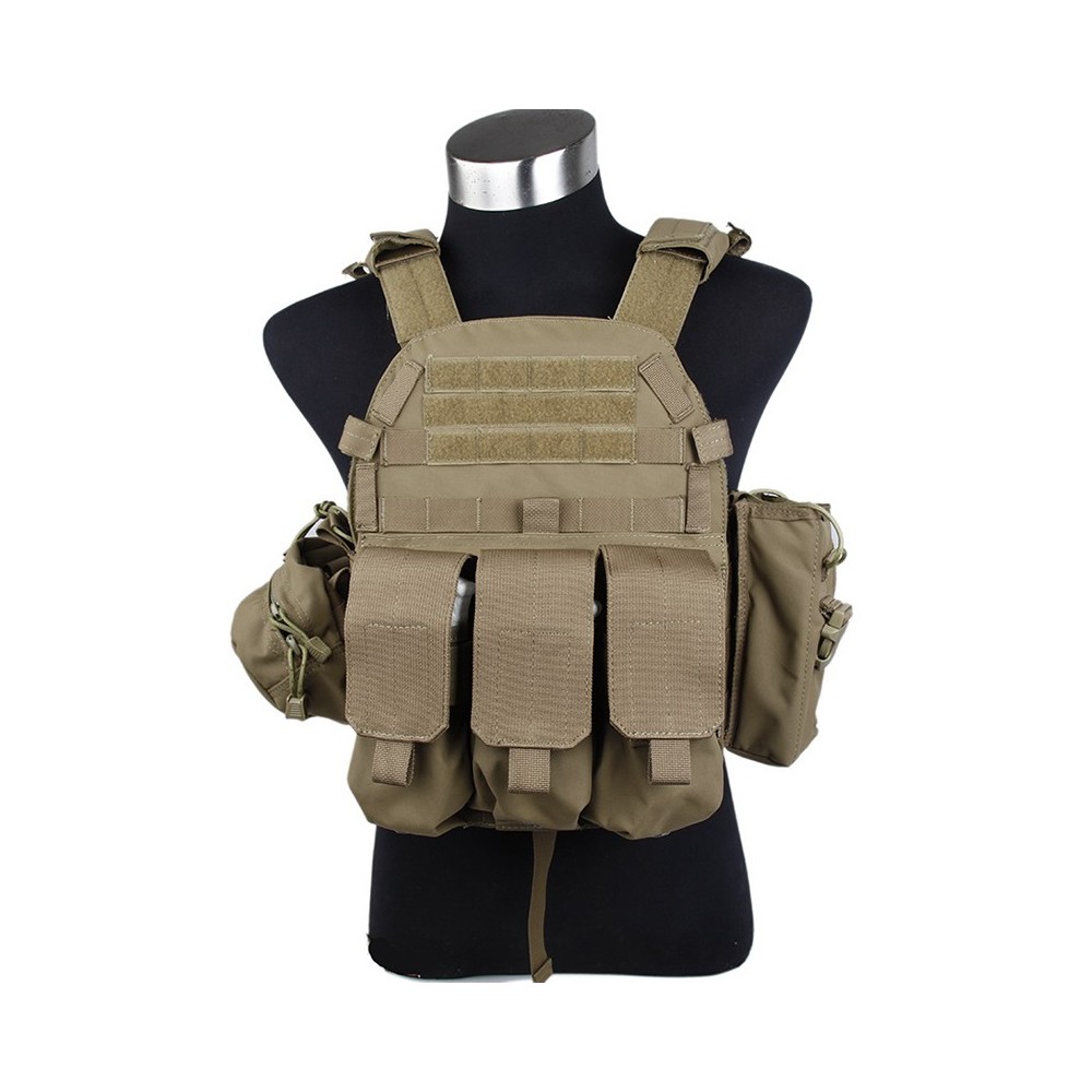 TwinFalcon TW LAPF Abdomen Protection Board Tactical vest accessory 500D Matte