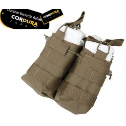 TMC Open Top Stacker Double Mag Pouch