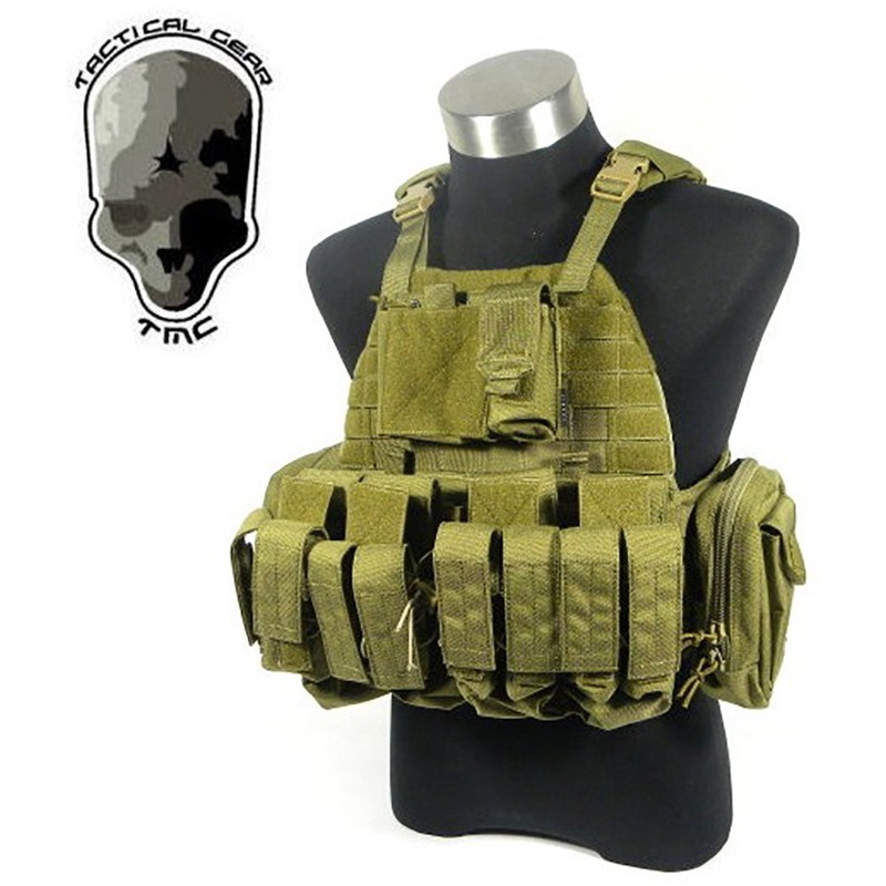 TMC Lightweight Plate Carrier with Pouches B