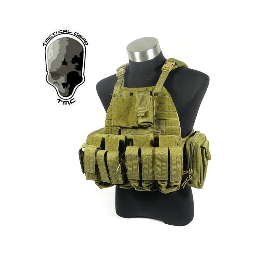 TMC Lightweight Plate Carrier with Pouches B