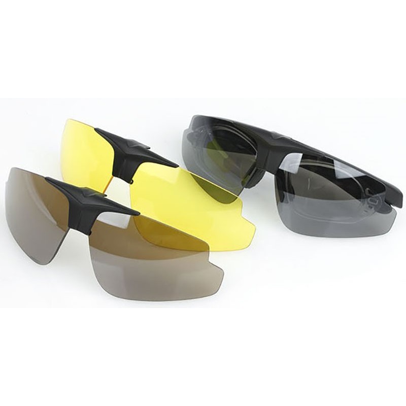 TMC C2 Polycarbonate Ultralight Eye Protection Shooting Glasses Set