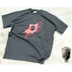 TMC Red Skull Fighter Style T Shirt