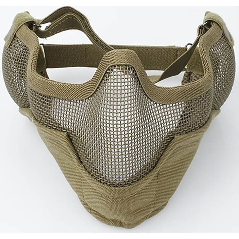 TMC V2 Metal Mesh Half Face Airsoft Mask