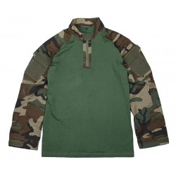 TMC Defender Combat Shirt (Woodland)