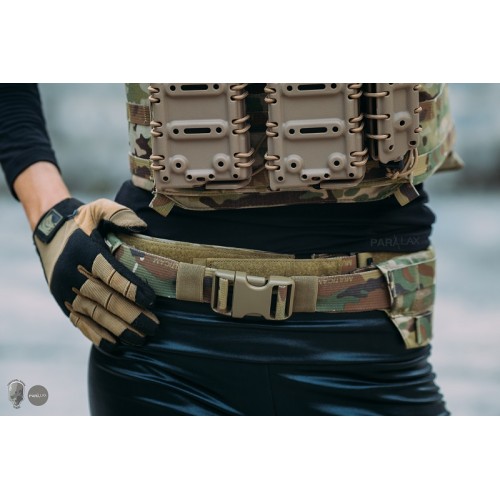 Green Utility Belt Set with Tactical Pieces, Bracelet & Pouch – Imaphotic