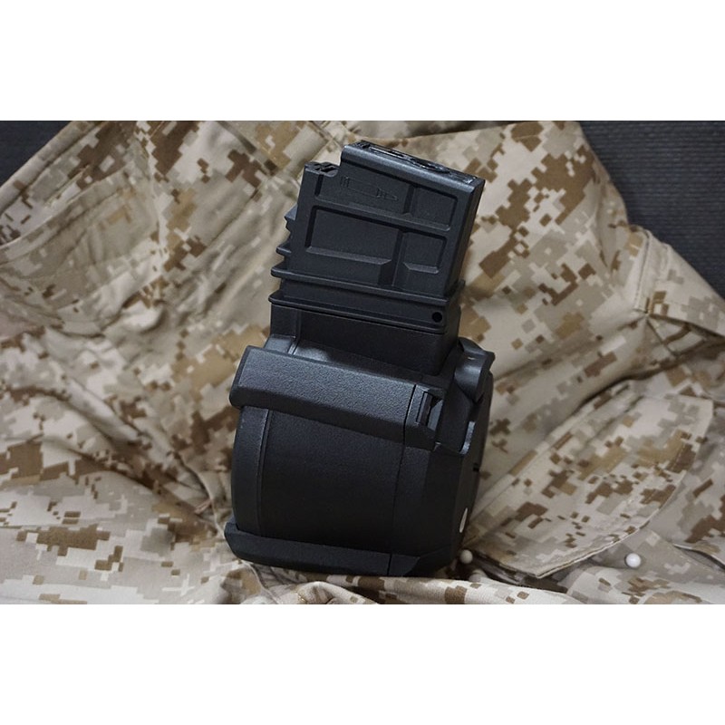 BattleAxe 1500Rds AEG Electric Magazine Drum for G36