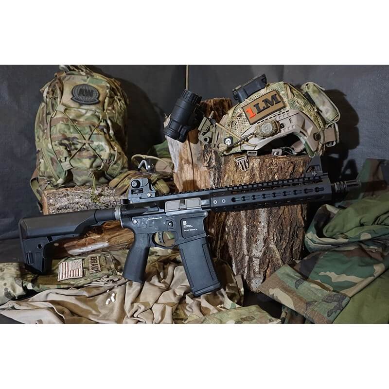 KSC PTS MEGA ARMS MKM−AR15 Mega Arms MKM AR-15 - Gas Rifle - KWA Airsoft