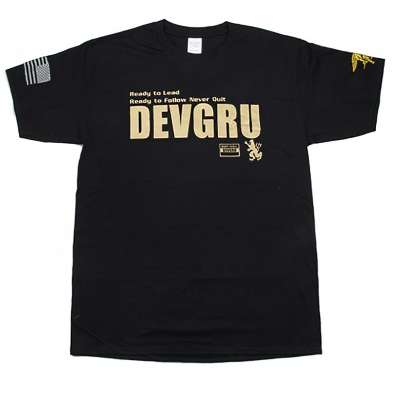 Waterfall Devgru Gold Squad Style Cotton T Shirt