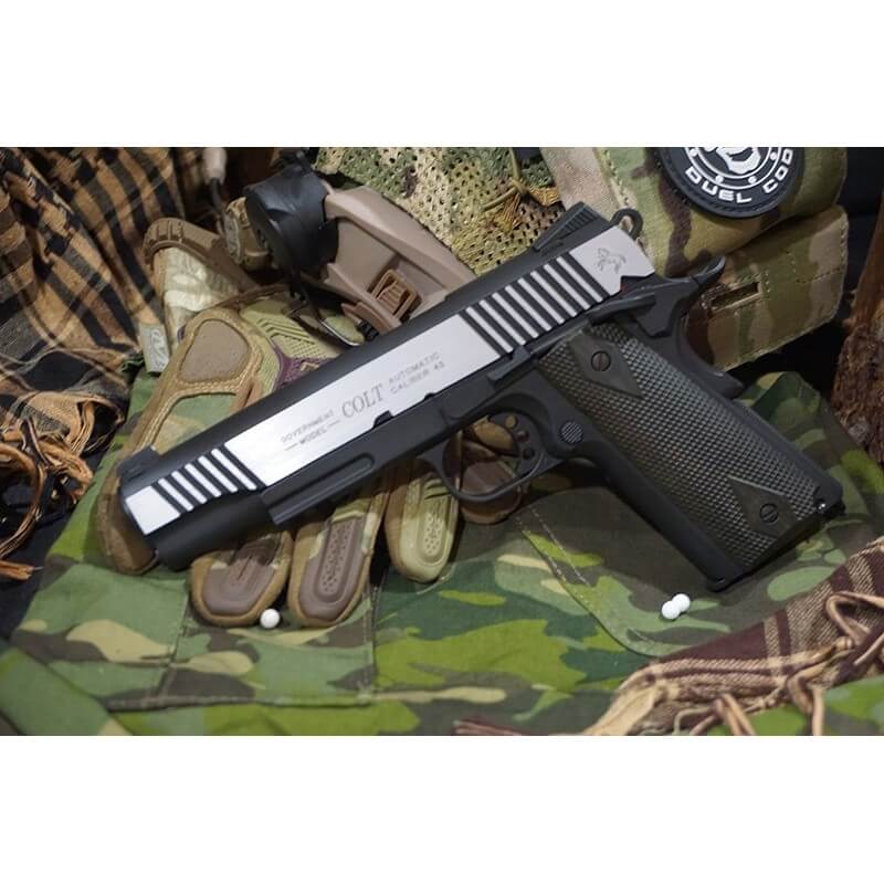 Cybergun Colt 1911 Rail CO2 GBB Pistol