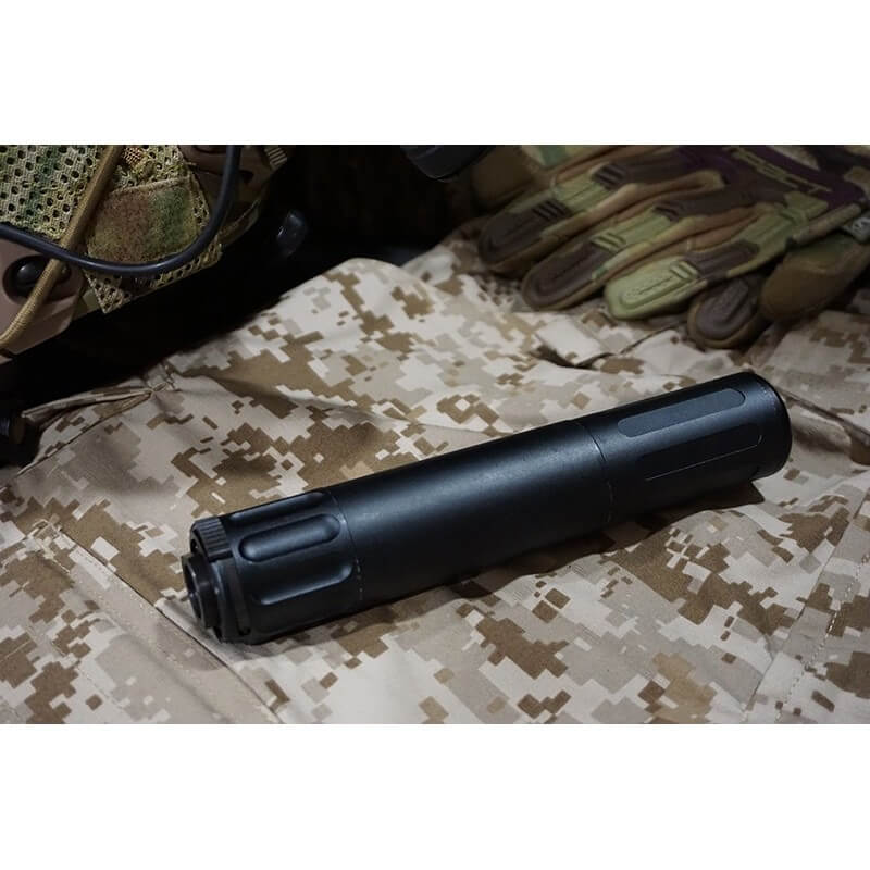 5KU QD AAC Style SR7 Silencer with -14mm CCW Flash Hider