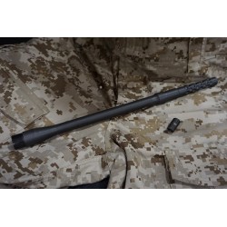 Iron Airsoft KAC Style 16 Inch Steel Out Barrel