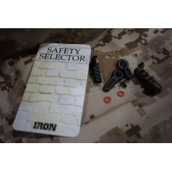 Iron Airsoft Combat Ambidextrous Safety Selector