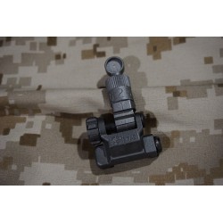 Iron Airsoft KAC Style 600M Metal Flip Up Rear Sight