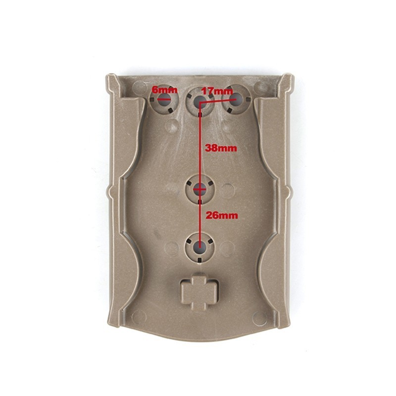 TMC Modular Locking Receiver Plate