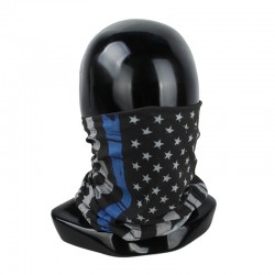 TMC Multi Function USA Flag Thin Blue Line Balaclava