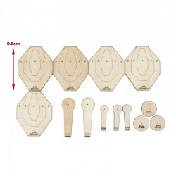 Waterfall Wood QQ Target Set