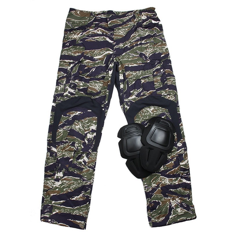 TMC Gen3 Original Cutting Combat Trouser with Knee Pads 2018 Version (Blue Tiger Stripe)