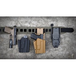 TMC Light-Compatible Range Kydex Holster for G17 & X300