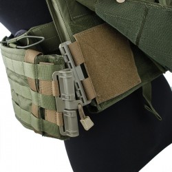 Tactical Mission Unit Quick Release Buckle Adapter for Plate Carrier