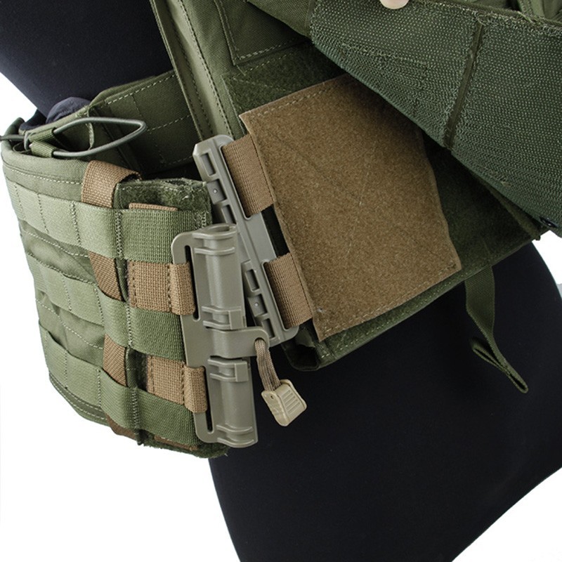 Details about   Quick Release Buckle Cummerbund Elastic Mag Holder Strap for TACTICAL FCSK Vest 