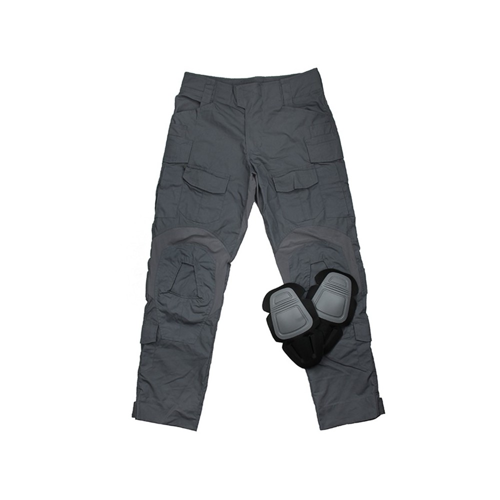 grey combat trousers