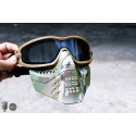 TMC ANSI Z87.1 Impact Rated Goggle with Removable Mask Transparent Len Version