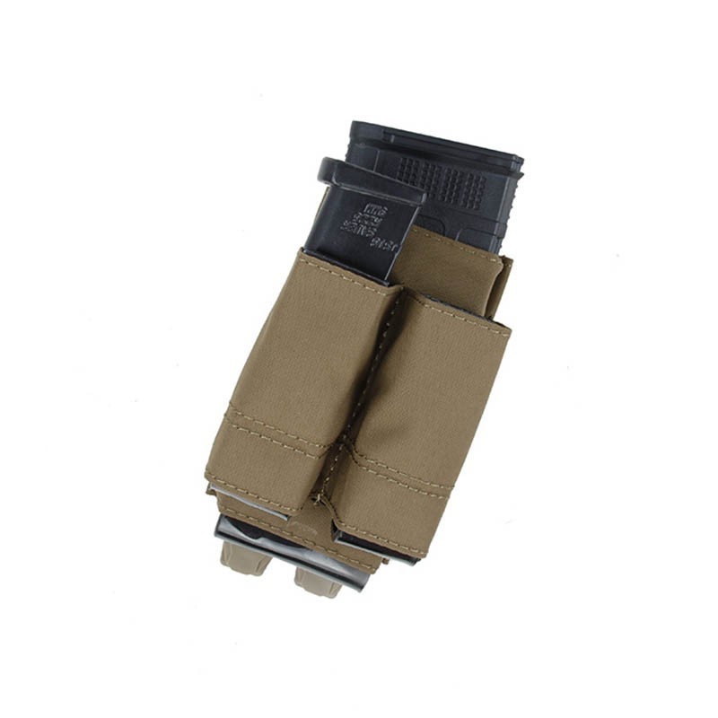 TMC Lightweight 5.56 + Double 9mm Tall PWI Mag Pouch Set