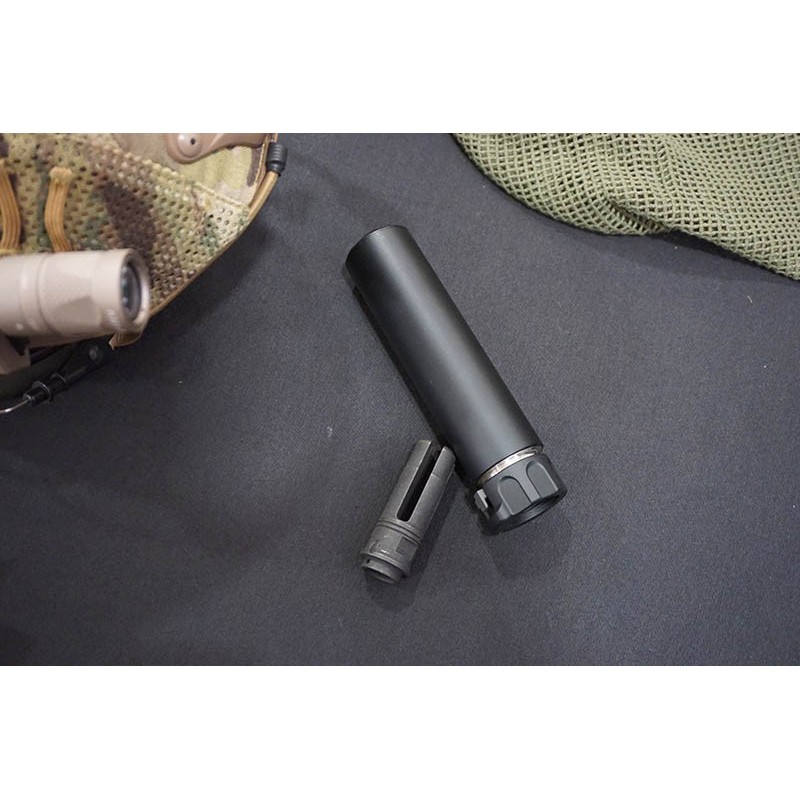 5KU QD AAC Style SOCOM 556 MINI Silencer with -14mm CCW Flash Hider