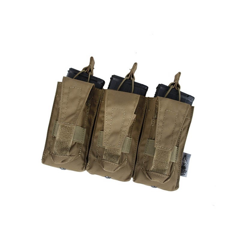 The Black Ships Triple Rilfe and Pistol Mag Pouch