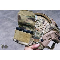 TMC Lightweight Helmet Mounted 4 CR123 Battery Pouch