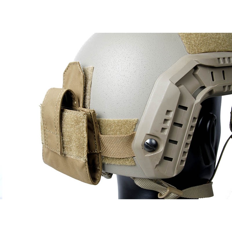 TMC Lightweight Helmet Mounted 4 AA Battery Pouch