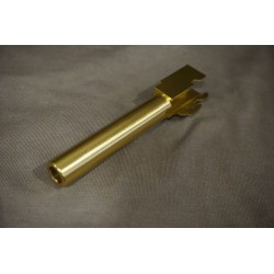 5KU Aluminum Gold Outer Barrel for Marui Glock 17