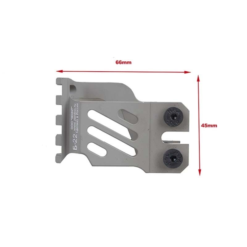 5KU Aluminum B-22 AK Classic Upper Rail