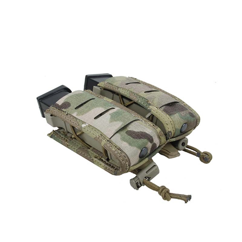 TMC Modular Double Pistol Mag Pouch Olive Drab 