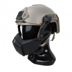 TMC Lightweight Polymer Protection Mask Adapter for Helmet Rail