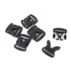 Duraflex 1.5Inch V-Shaped Stealth Vee Buckle Set