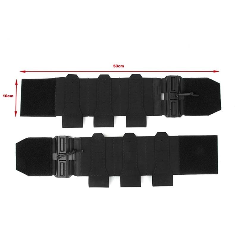 The Black Ships Magnetic Lock Elastic Cummerbund