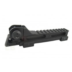 AABB Metal Rail Mount Base with Rear Sight