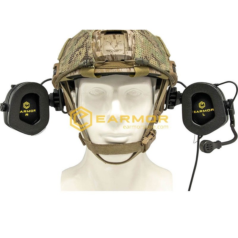 OPSMEN M32 Mark3 Milpro Hearing Protection Headset With Arms Adapter