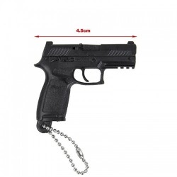 WIJQI 1:6 P320 M18 Pistol Key Chain