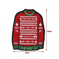 Waterfall Christmas Style Sweater Patch Type A